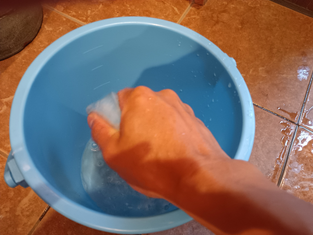 玄関タイル吸水スポンジ