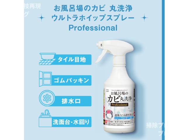 クリーンプラネットお風呂場のカビ丸洗浄